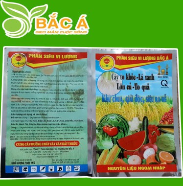 Phân Siêu Vi Lượng Bắc Á